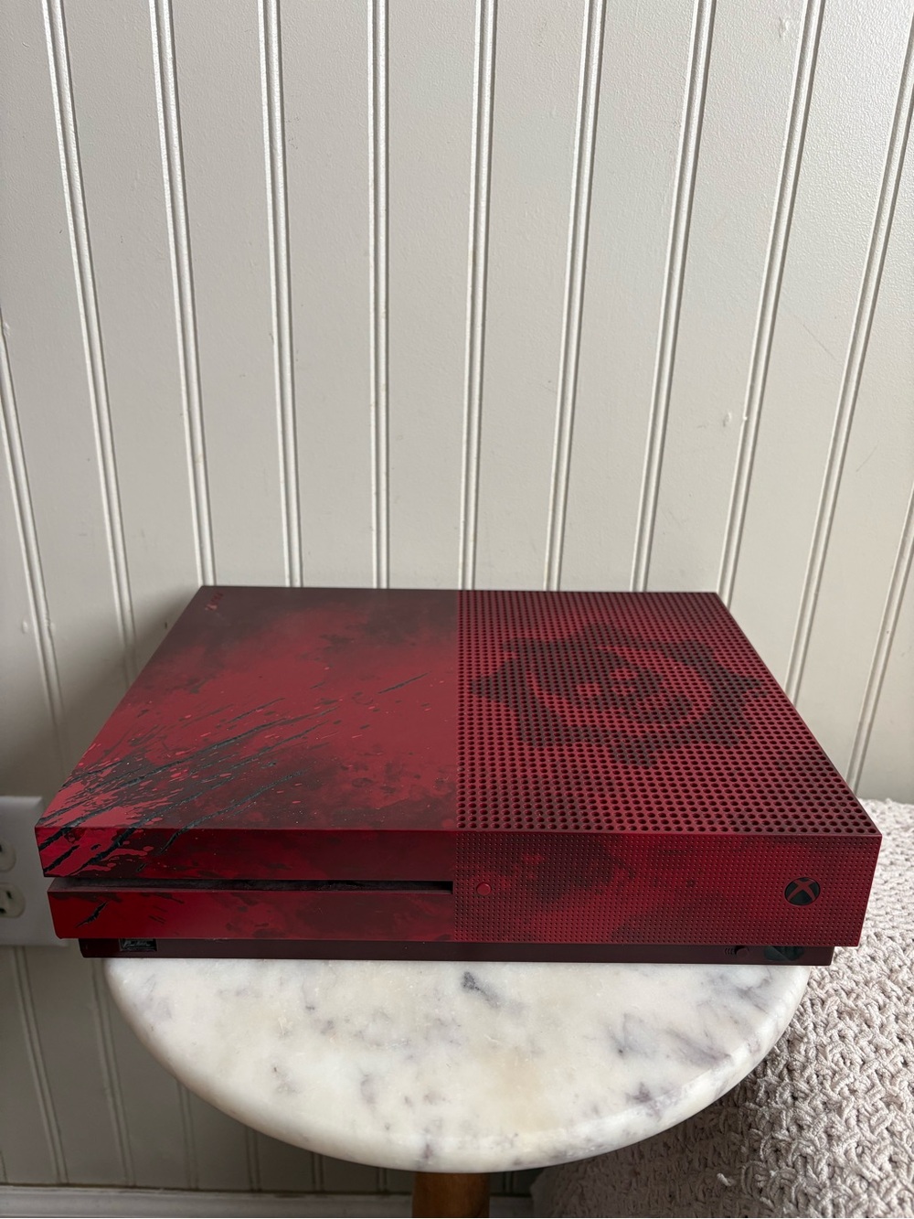 Microsoft Xbox One S Gears of War Limited Edition 2TB Console in Crimson Red